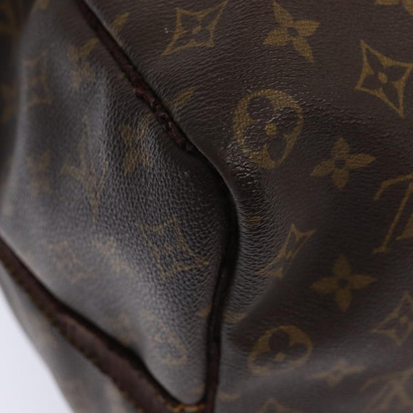 LOUIS VUITTON Monogram Keepall Bandouliere 50 Boston Bag M41416 LV Auth 63736