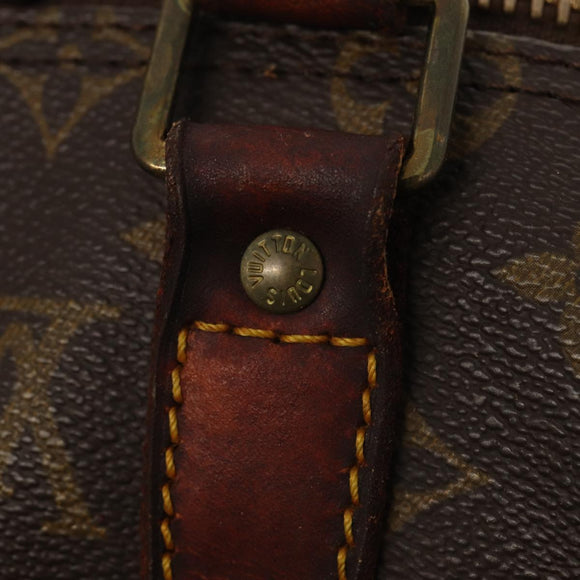 LOUIS VUITTON Monogram Keepall Bandouliere 50 Boston Bag M41416 LV Auth 63736