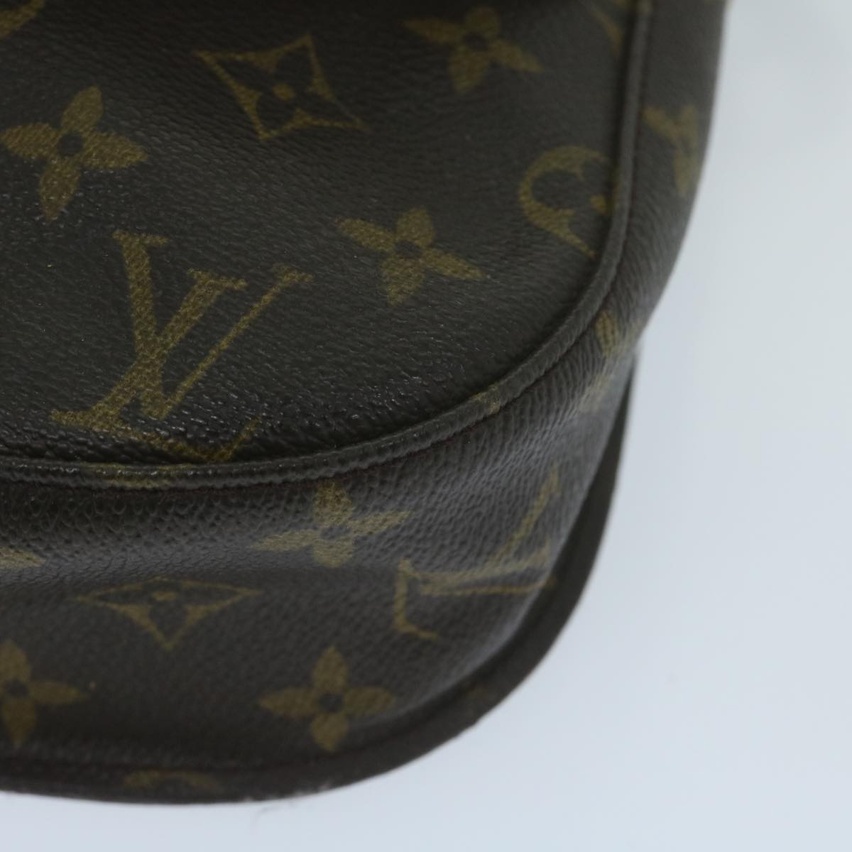 LOUIS VUITTON Monogram Saint Cloud GM Shoulder Bag M51242 LV Auth 63737