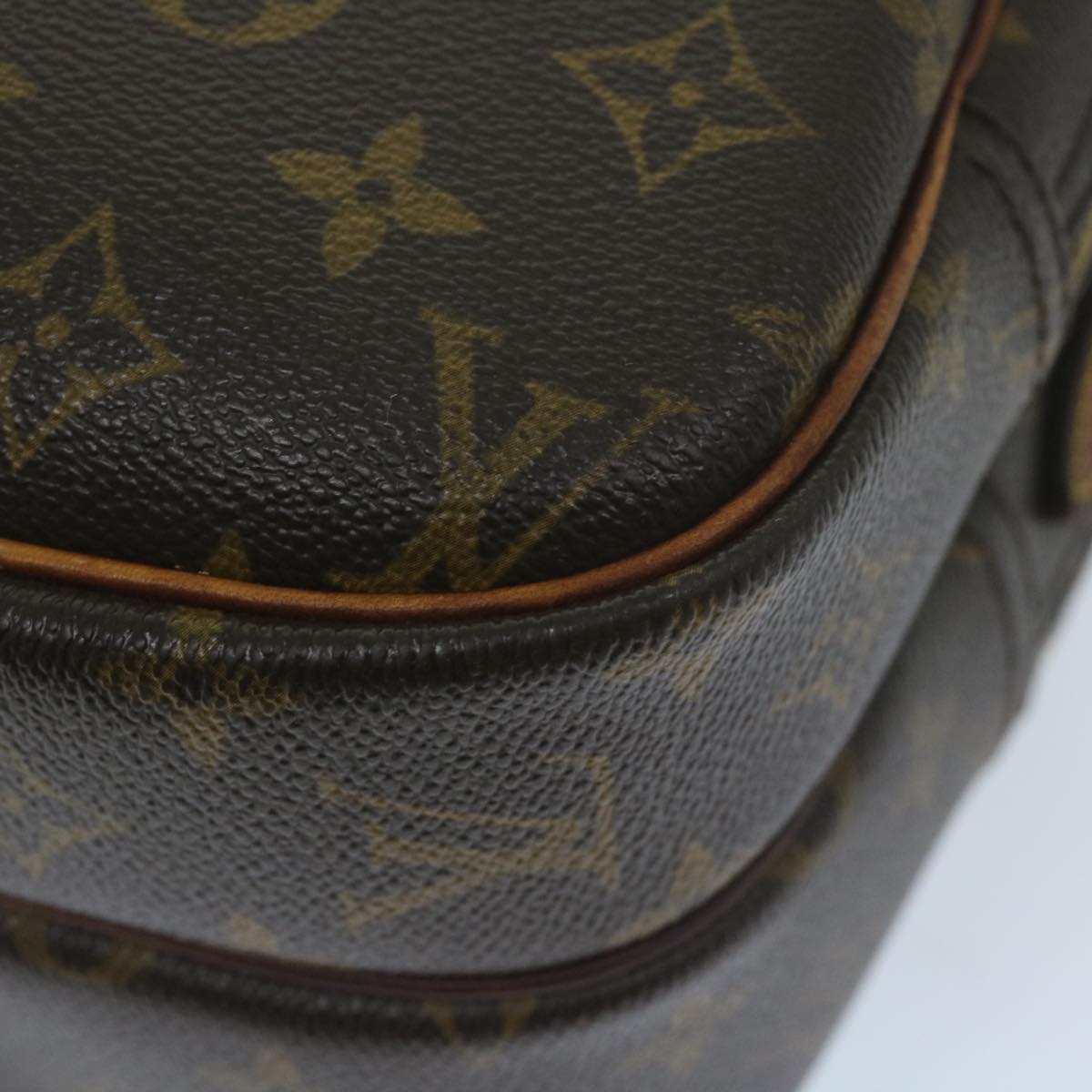 LOUIS VUITTON Monogram Reporter PM Shoulder Bag M45254 LV Auth 63746