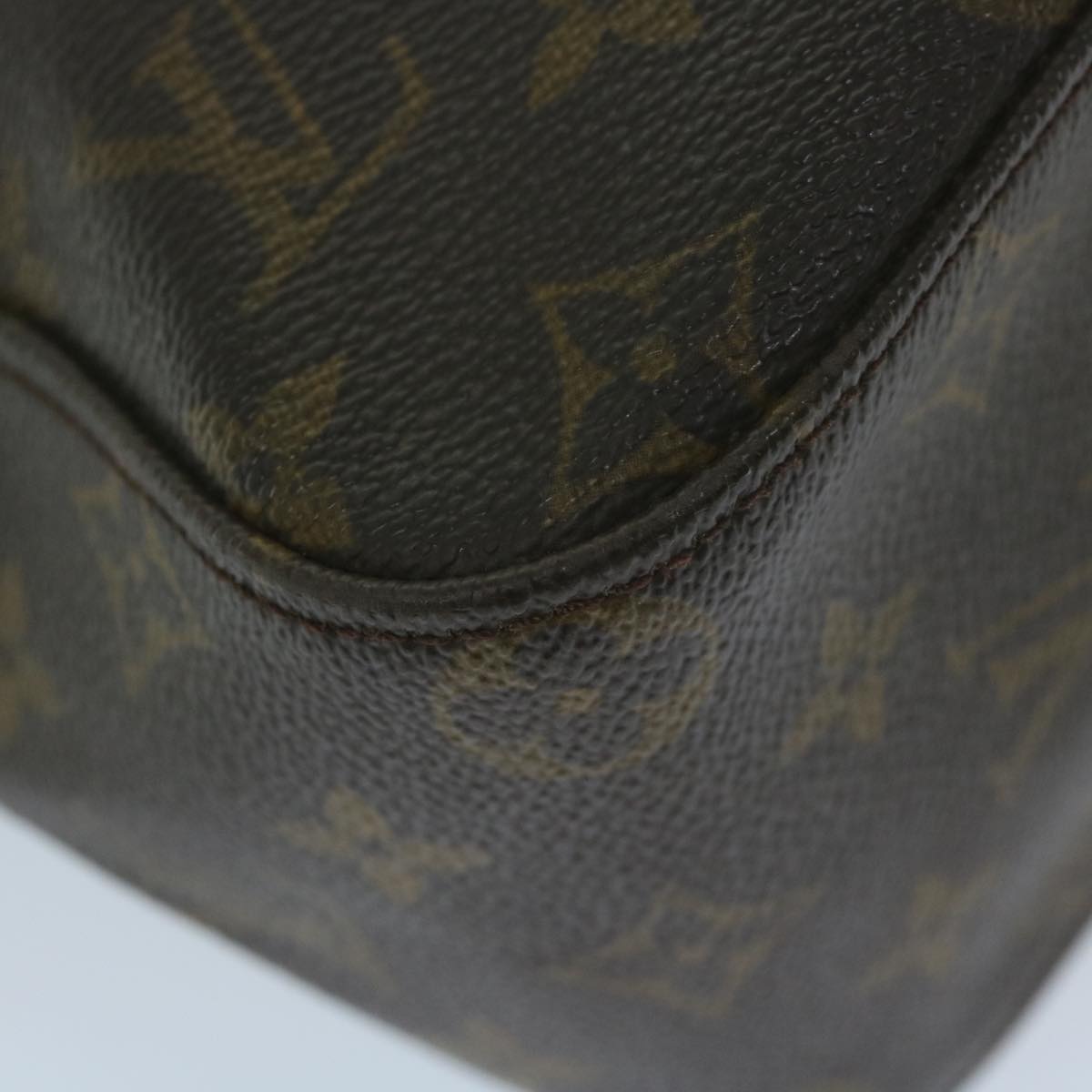 LOUIS VUITTON Monogram Looping GM Shoulder Bag M51145 LV Auth 63748