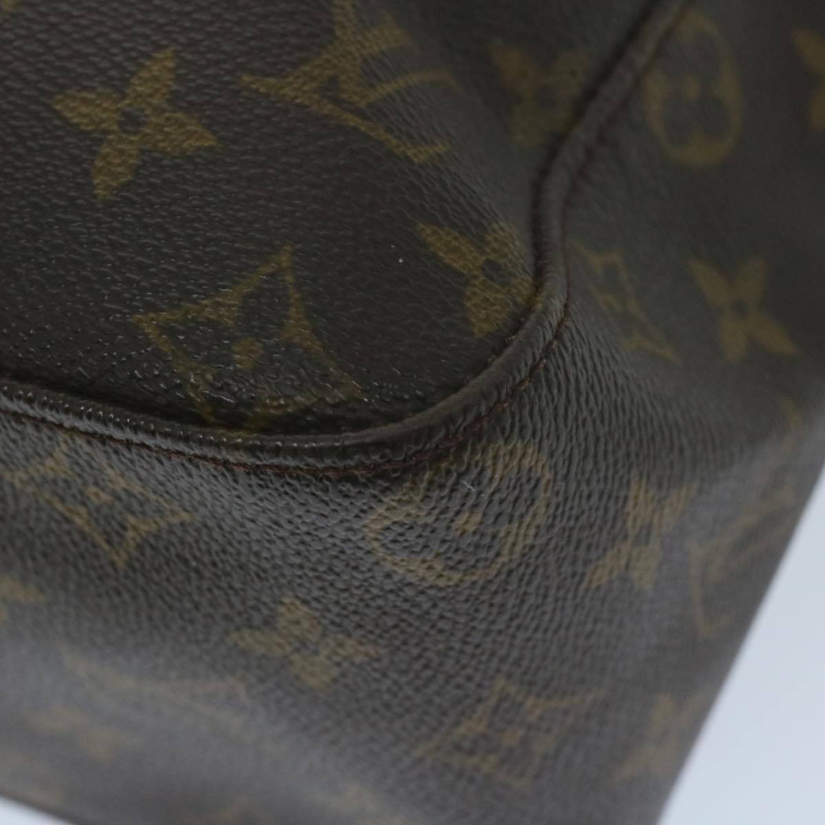 LOUIS VUITTON Monogram Looping GM Shoulder Bag M51145 LV Auth 63748