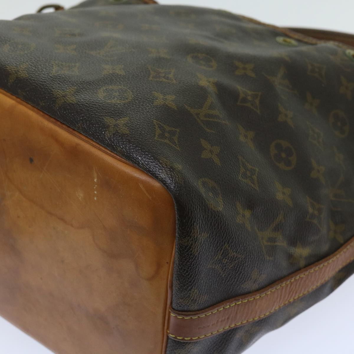 LOUIS VUITTON Monogram Petit Noe Shoulder Bag M42226 LV Auth 63788