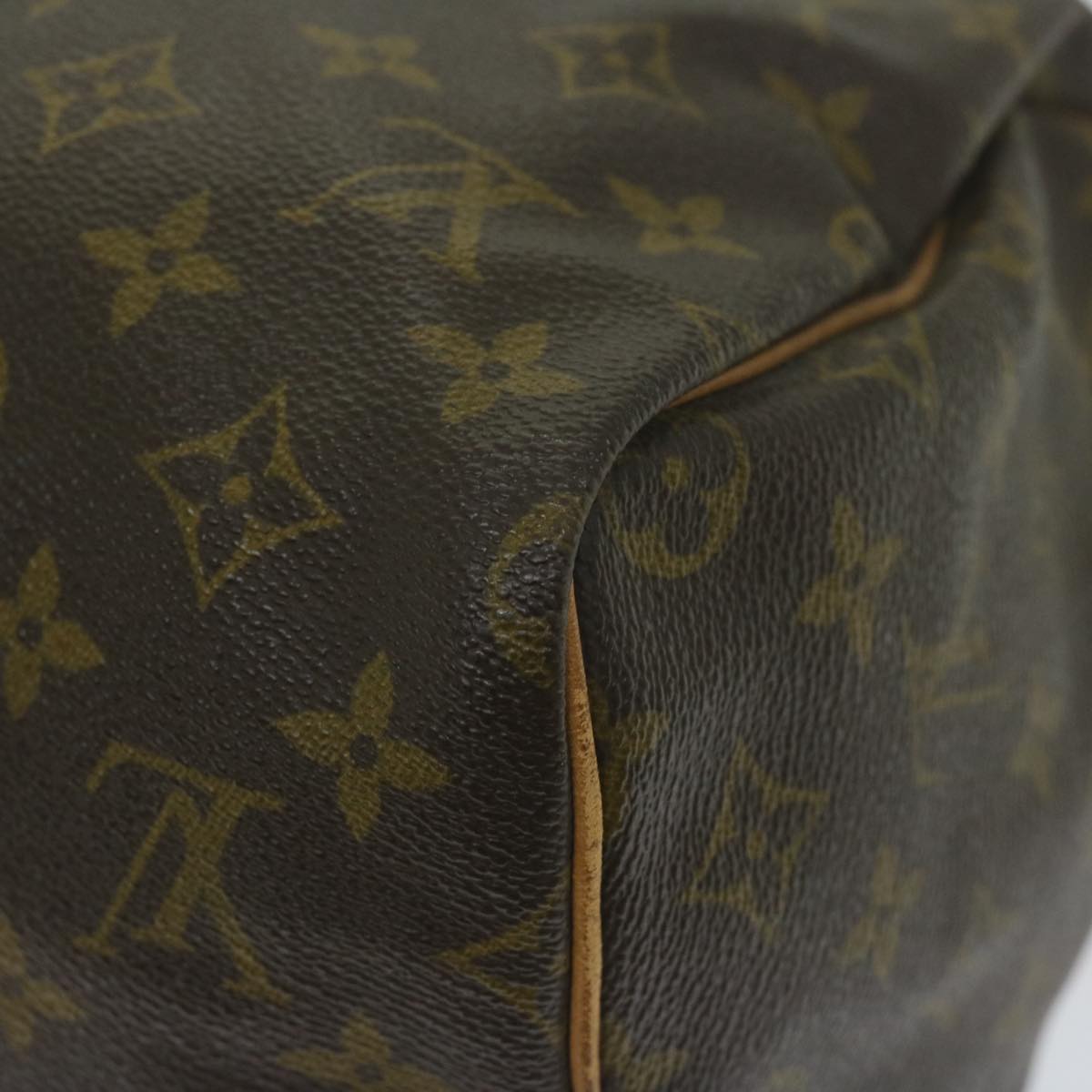 LOUIS VUITTON Monogram Speedy 30 Hand Bag M41526 LV Auth 63799