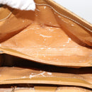 GUCCI GG Canvas Shoulder Bag Khaki 007 2854 0246 Auth 63803-9