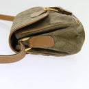 GUCCI GG Canvas Shoulder Bag Khaki 007 2854 0246 Auth 63803-4