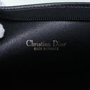 Christian Dior Trotter Canvas Clutch Bag Black Auth 63884-10