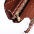 LOUIS VUITTON Monogram Porte Monnaie Zip Long Wallet M61727 LV Auth 63890-11