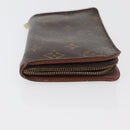 LOUIS VUITTON Monogram Porte Monnaie Zip Long Wallet M61727 LV Auth 63890-3