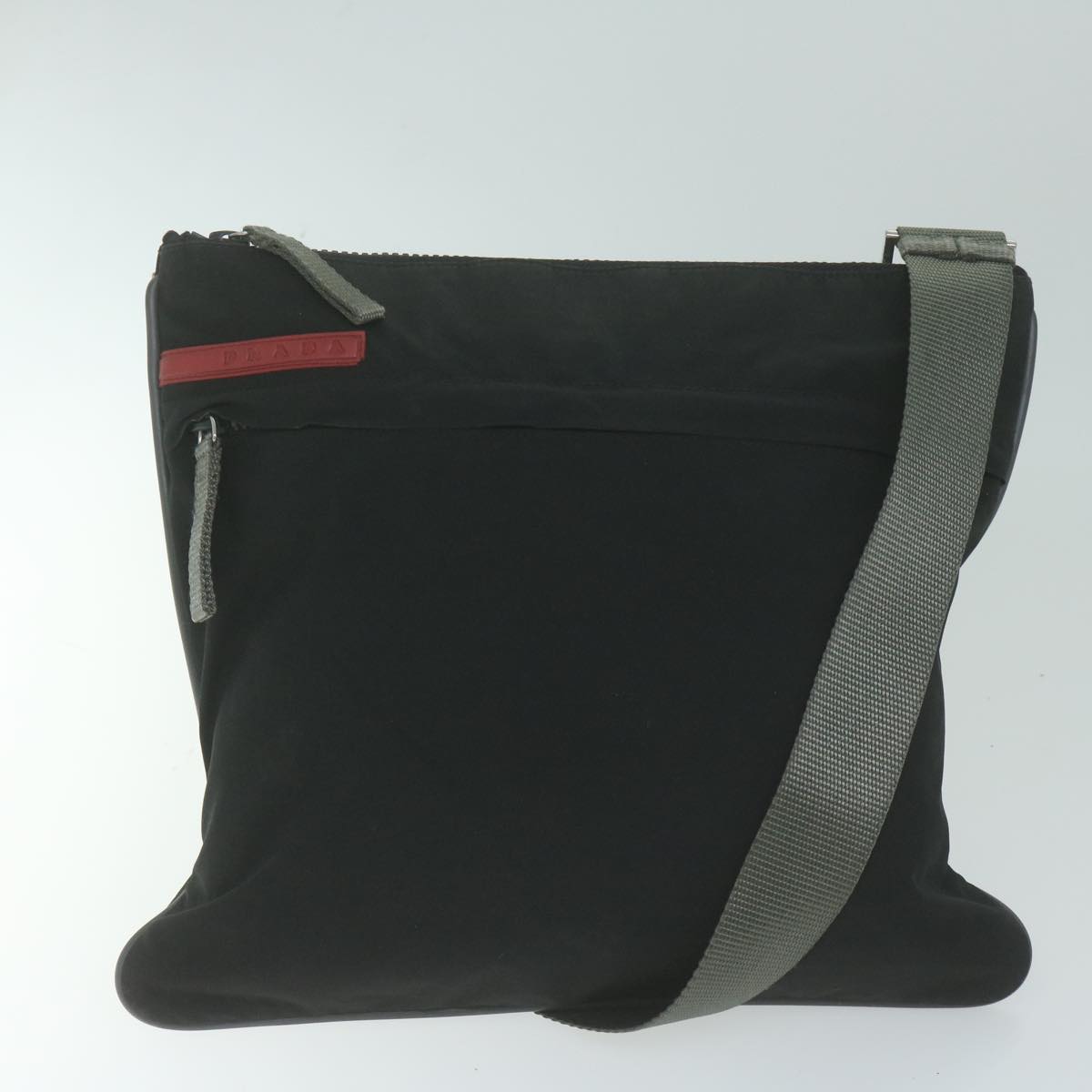 PRADA Sports Shoulder Bag Nylon 2Set Black Auth 63892 - 0