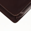 CARTIER Clutch-Tasche Leder Weinrot Original 63905-15