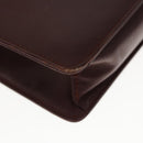 CARTIER Clutch-Tasche Leder Weinrot Original 63905-7