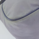 PRADA Accessory Pouch Nylon Purple Auth 63925-15