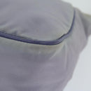 PRADA Accessory Pouch Nylon Purple Auth 63925-16