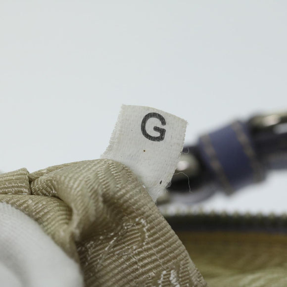 PRADA Accessory Pouch Nylon Purple Auth 63925