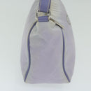 PRADA Accessory Pouch Nylon Purple Auth 63925-4
