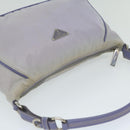 PRADA Accessory Pouch Nylon Purple Auth 63925-6