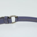 PRADA Accessory Pouch Nylon Purple Auth 63925-14