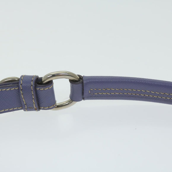 PRADA Accessory Pouch Nylon Purple Auth 63925