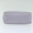 PRADA Accessory Pouch Nylon Purple Auth 63925-5