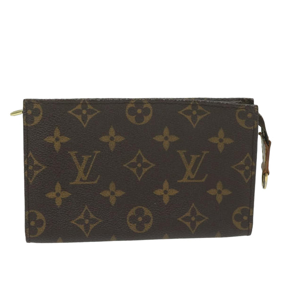 LOUIS VUITTON Monogram Bucket PM Beutel Zubehörbeutel LV Auth 63930