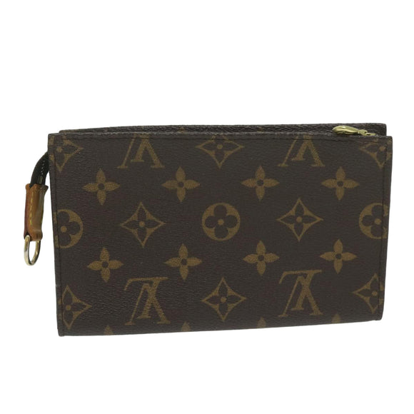 LOUIS VUITTON Monogram Bucket PM Beutel Zubehörbeutel LV Auth 63930