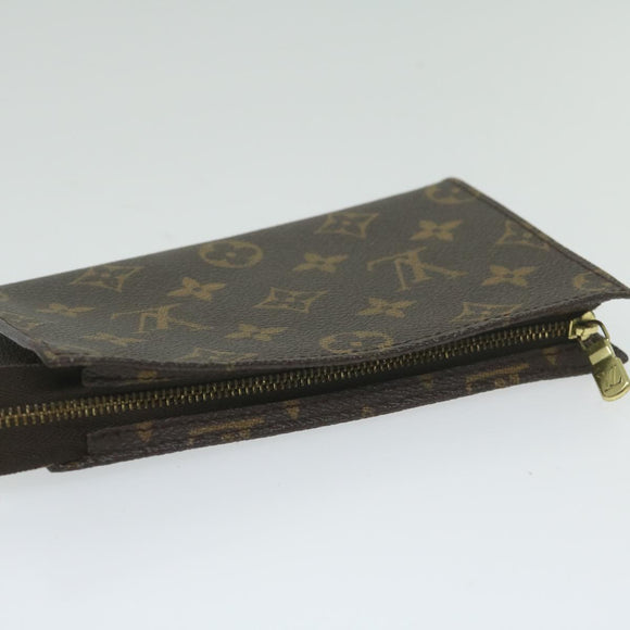 LOUIS VUITTON Monogram Bucket PM Beutel Zubehörbeutel LV Auth 63930