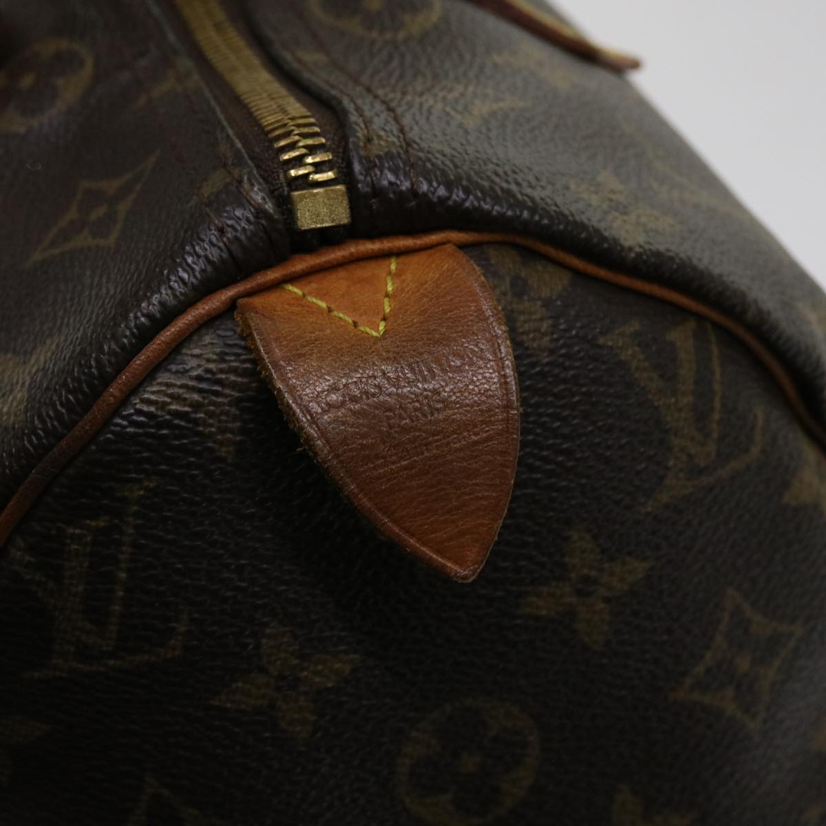 LOUIS VUITTON Monogram Speedy 30 Hand Bag M41526 LV Auth 63971