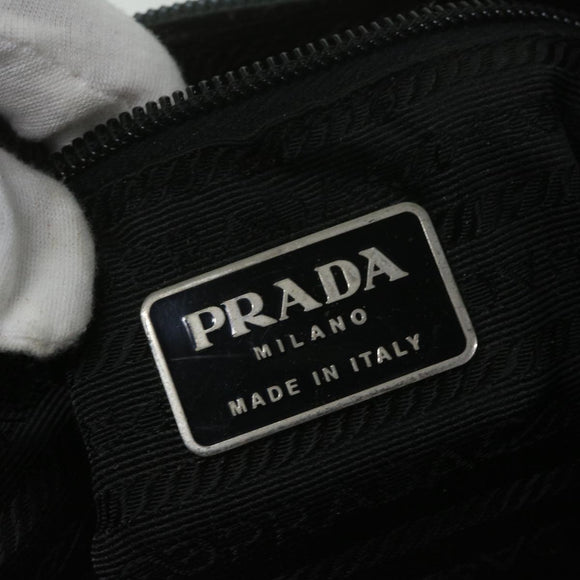 PRADA Hand Bag Nylon Khaki Auth 63982