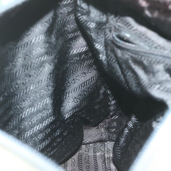 PRADA Hand Bag Nylon Khaki Auth 63982