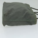 PRADA Hand Bag Nylon Khaki Auth 63982-3