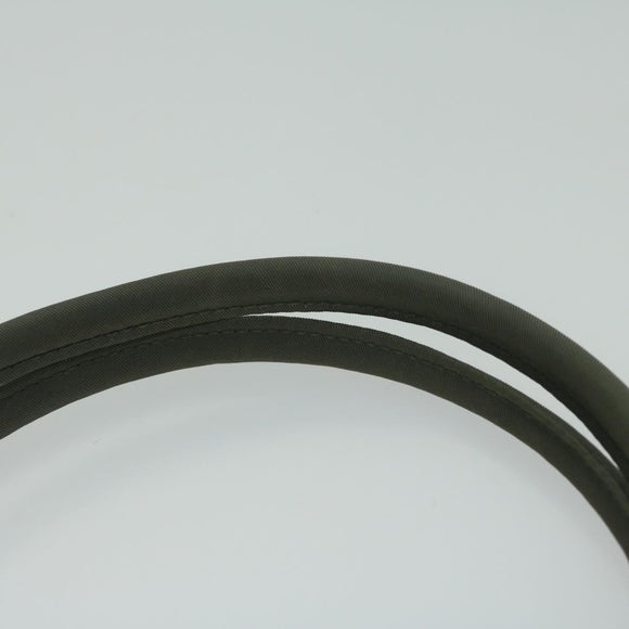 PRADA Hand Bag Nylon Khaki Auth 63982