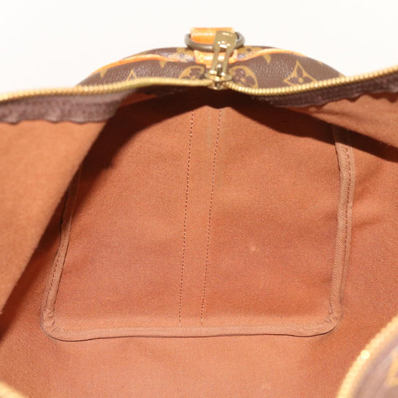 LOUIS VUITTON Monogram Keepall Bandouliere 50 Boston Bag M41416 LV Auth 64105