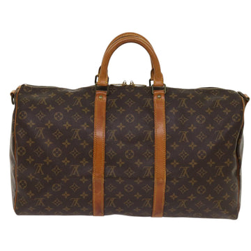 LOUIS VUITTON Monogram Keepall Bandouliere 50 Boston Bag M41416 LV Auth 64105 - 0