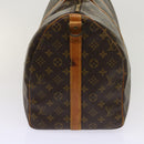 LOUIS VUITTON Monogram Keepall Bandouliere 50 Boston Bag M41416 LV Auth 64105-3