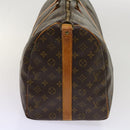 LOUIS VUITTON Monogram Keepall Bandouliere 50 Boston Bag M41416 LV Auth 64105-4