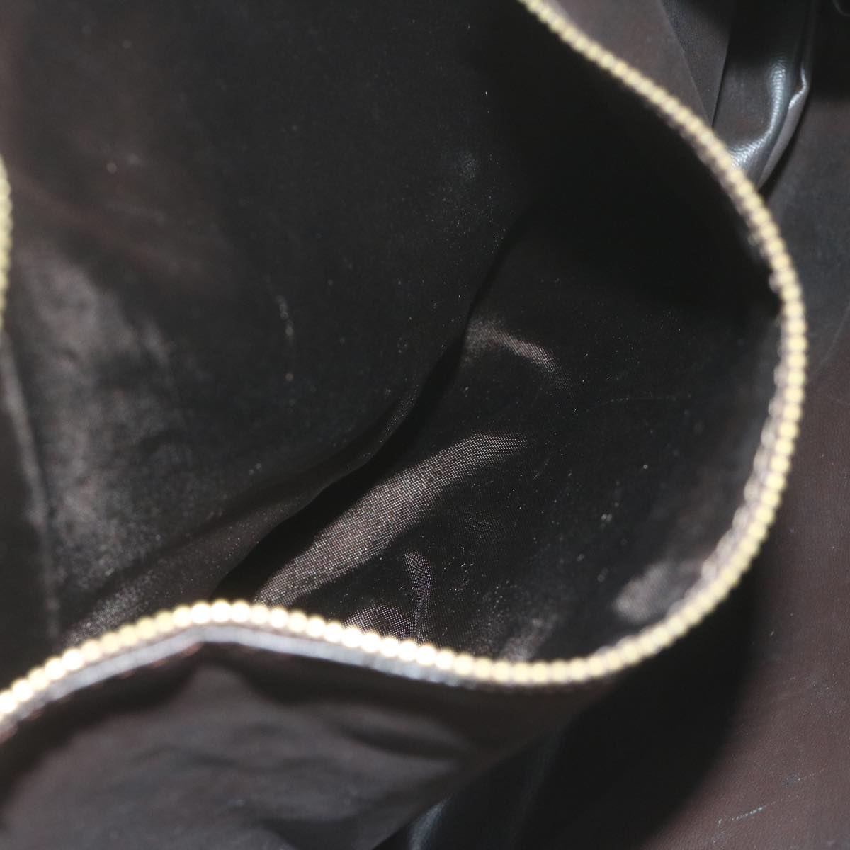 BOTTEGAVENETA INTRECCIATO Shoulder Bag Leather Beige Auth 64136