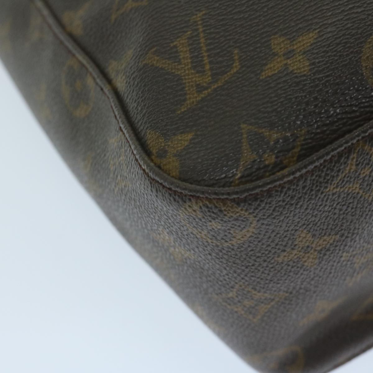 LOUIS VUITTON Monogram Looping GM Shoulder Bag M51145 LV Auth 64149