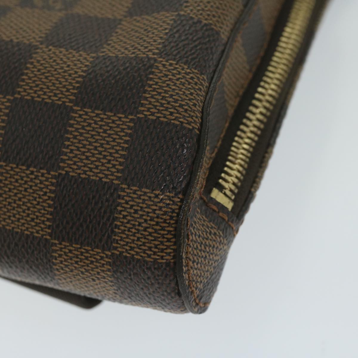 LOUIS VUITTON Damier Ebene Geronimos Shoulder Bag N51994 LV Auth 64158A