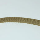 PRADA Accessory Pouch Nylon Yellow Auth 64205-14