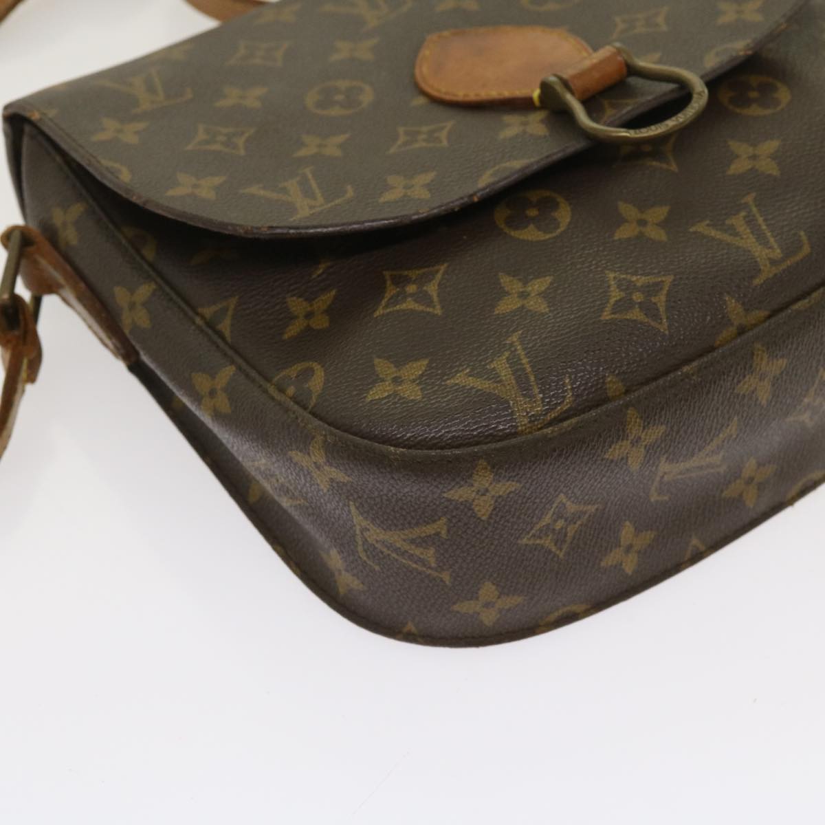 LOUIS VUITTON Monogram Saint Cloud GM Shoulder Bag M51242 LV Auth 64226