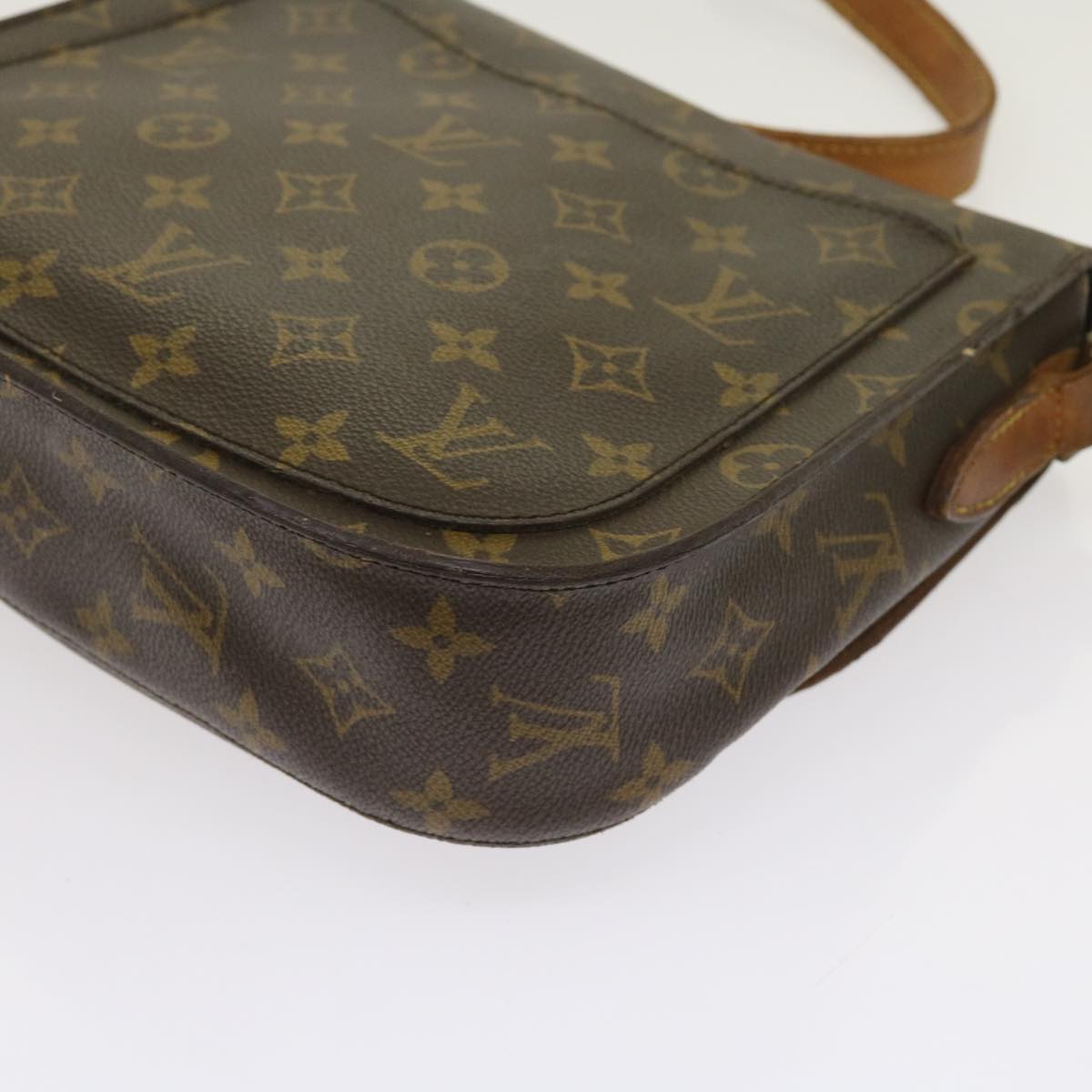 LOUIS VUITTON Monogram Saint Cloud GM Shoulder Bag M51242 LV Auth 64226