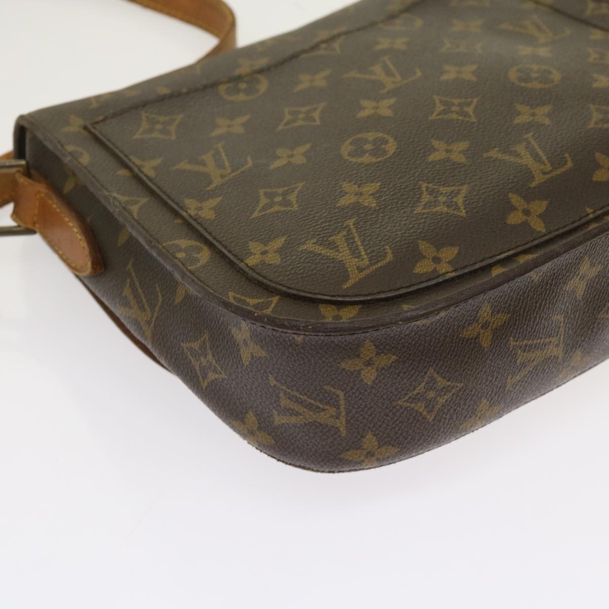 LOUIS VUITTON Monogram Saint Cloud GM Shoulder Bag M51242 LV Auth 64226