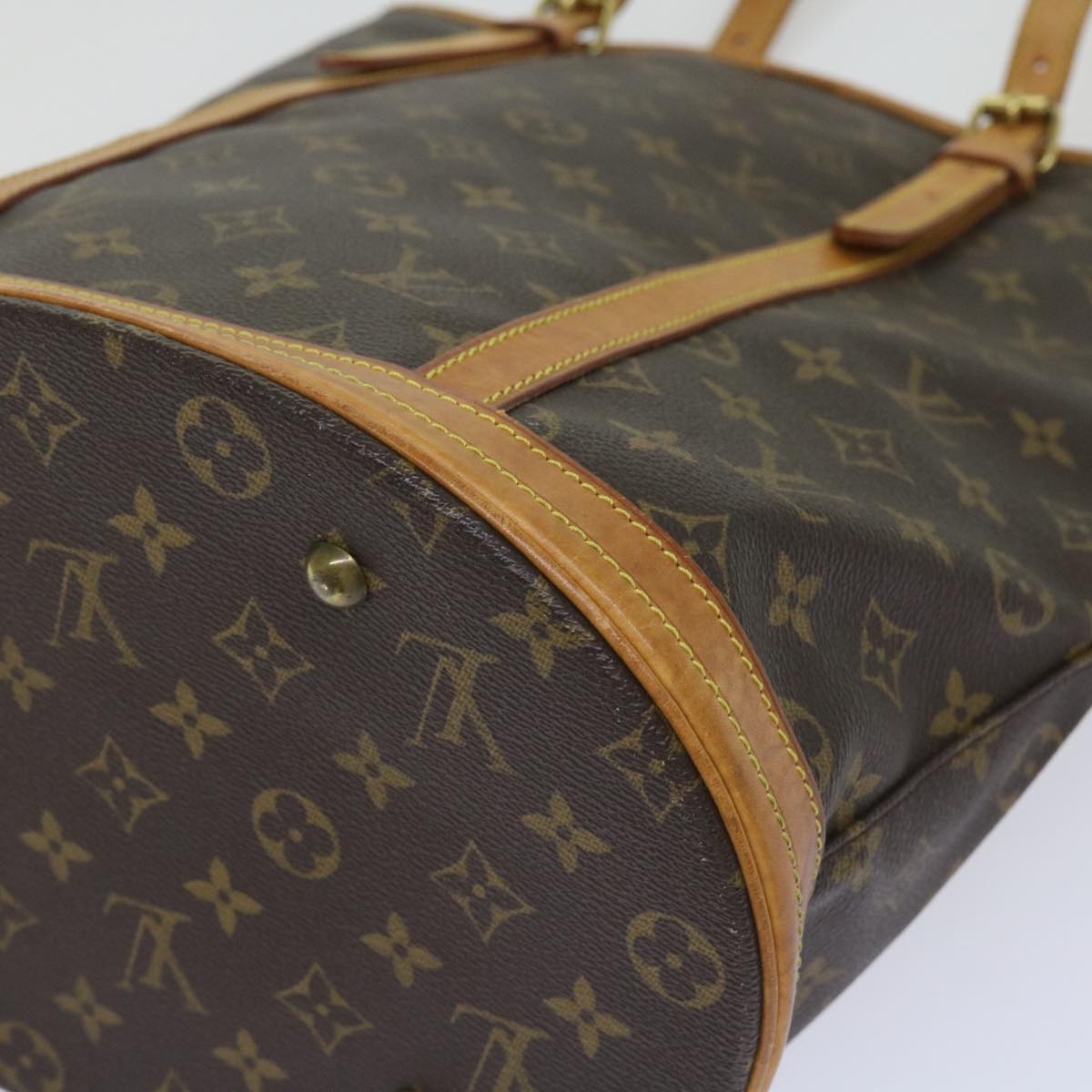 LOUIS VUITTON Monogram Bucket GM Shoulder Bag M42236 LV Auth 64243