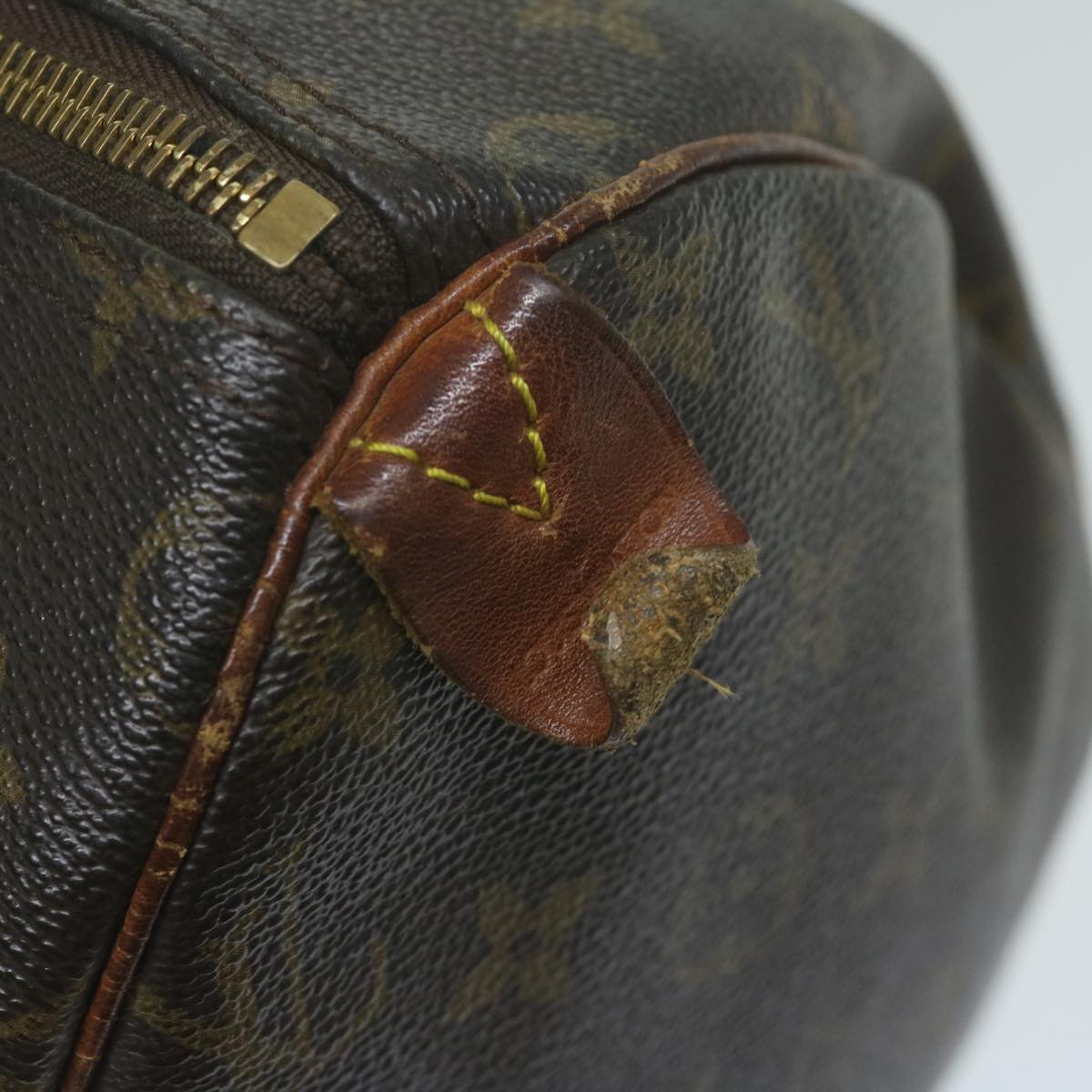 LOUIS VUITTON Monogram Speedy 30 Hand Bag M41526 LV Auth 64246