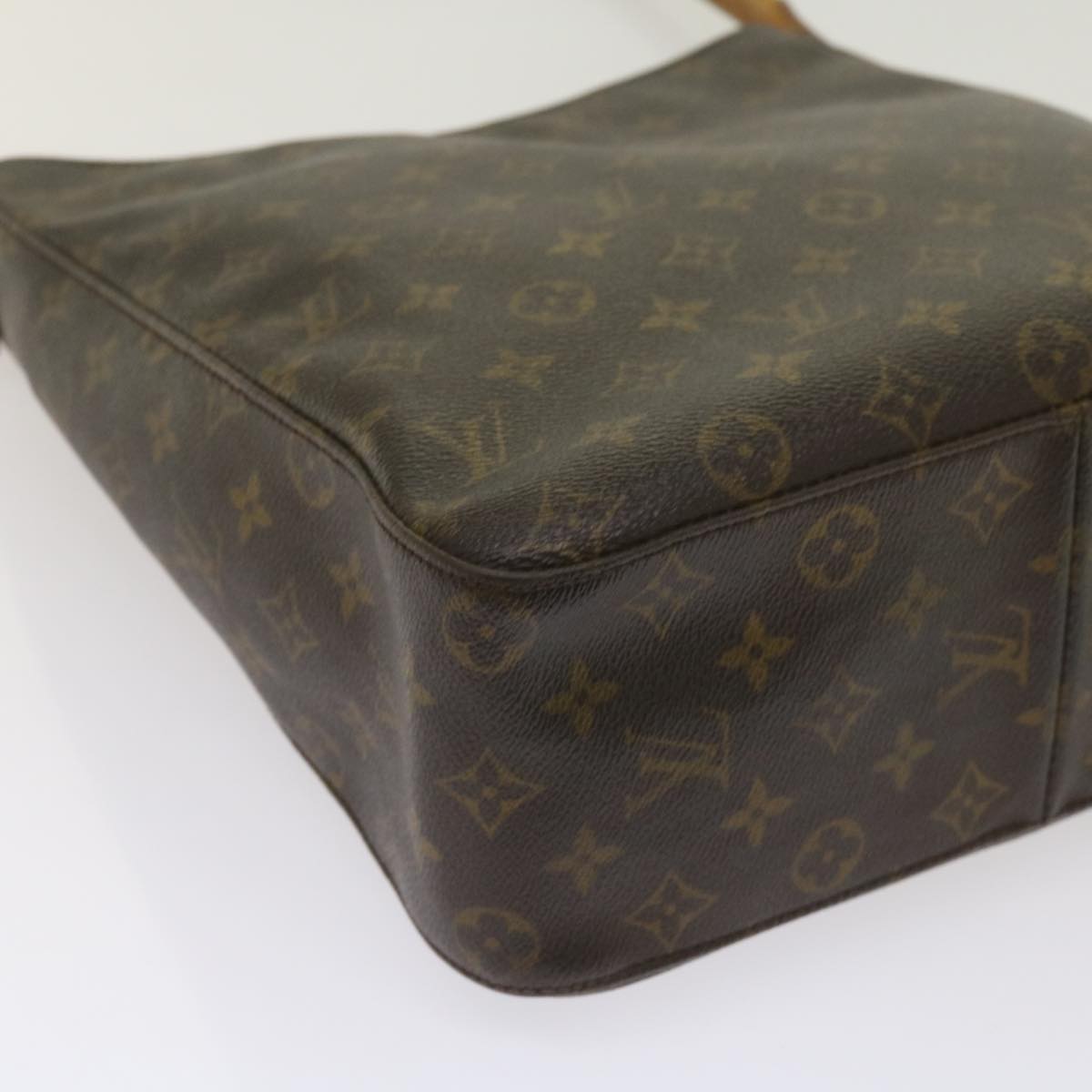 LOUIS VUITTON Monogram Looping GM Shoulder Bag M51145 LV Auth 64251