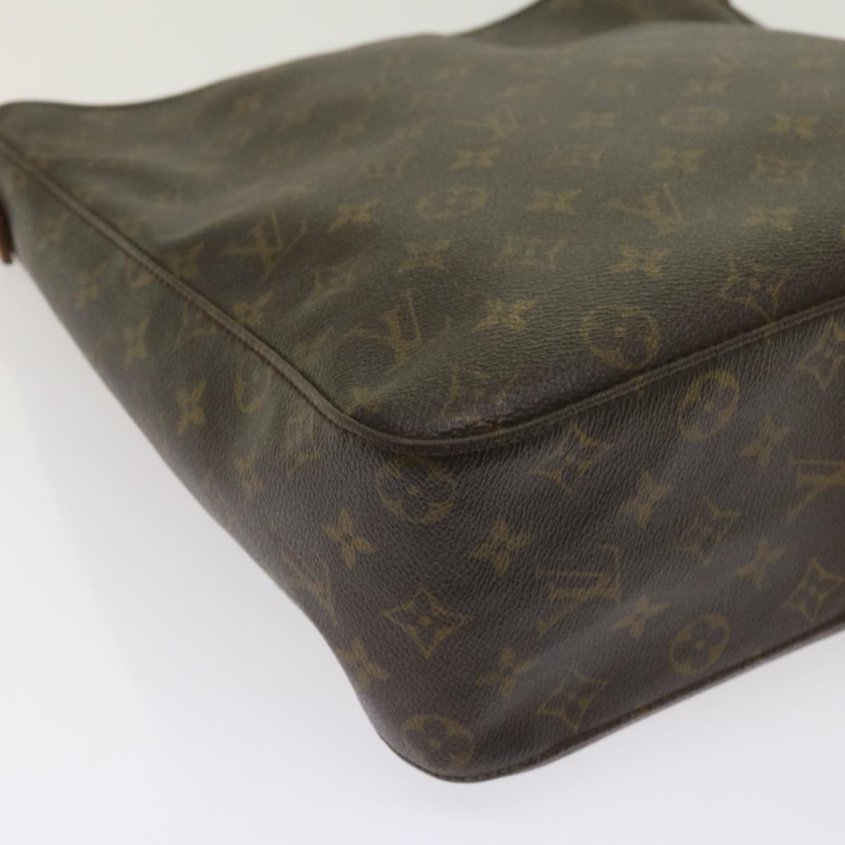 LOUIS VUITTON Monogram Looping GM Shoulder Bag M51145 LV Auth 64251