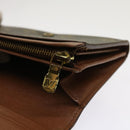 LOUIS VUITTON Monogram Porte Monnaie Billets Tresor Wallet M61730 Auth 64336-19