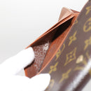 LOUIS VUITTON Monogram Porte Monnaie Billets Tresor Wallet M61730 Auth 64336-26