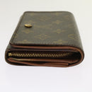 LOUIS VUITTON Monogram Porte Monnaie Billets Tresor Wallet M61730 Auth 64336-3